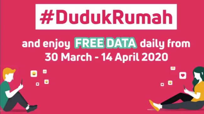 Cara Tebus Data Mudah Alih Percuma Sepanjang Tempoh PKP, Maxis, UMobile, Celcom, Digi, YooDo & Unifi Mobile5