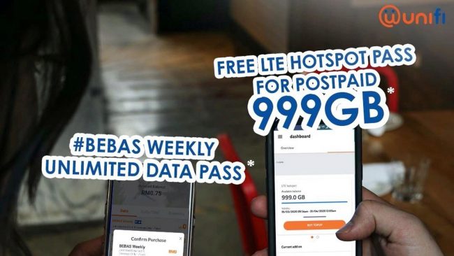 Cara Tebus Data Mudah Alih Percuma Sepanjang Tempoh PKP, Maxis, UMobile, Celcom, Digi, YooDo & Unifi Mobile5