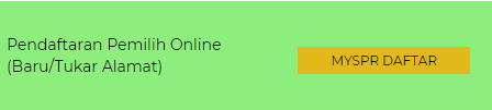 Dah Cukup Umur Untuk Mengundi? Daftar Sekarang Secara Online Melalui MySPR Dengan Langkah Mudah Ini