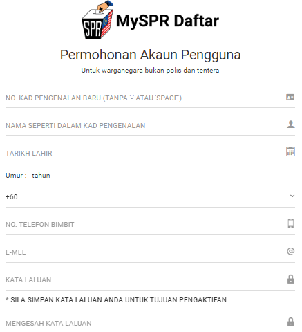 Dah Cukup Umur Untuk Mengundi? Daftar Sekarang Secara Online Melalui MySPR Dengan Langkah Mudah Ini