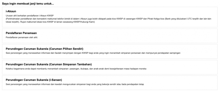 Cara Buat Janji Temu Online Untuk Urusan Di KWSP. Tak Perlu Beratur Panjang Lagi