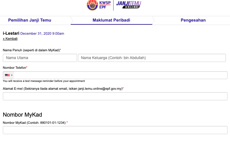 Cara Buat Janji Temu Online Untuk Urusan Di KWSP. Tak Perlu Beratur Panjang Lagi