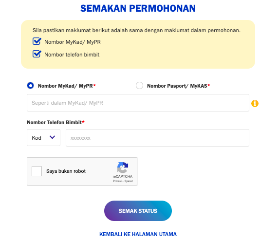 [Terkini] Semakan Status Permohonsn I-Citra DIbuka. Ini Cara Semak Online