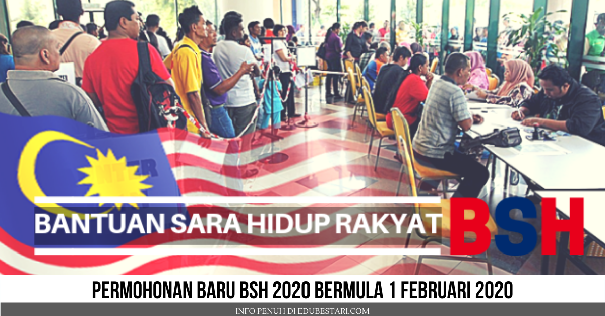 Permohonan Baru BSH 2020 BERMULA 1 FEBRUARI 2020