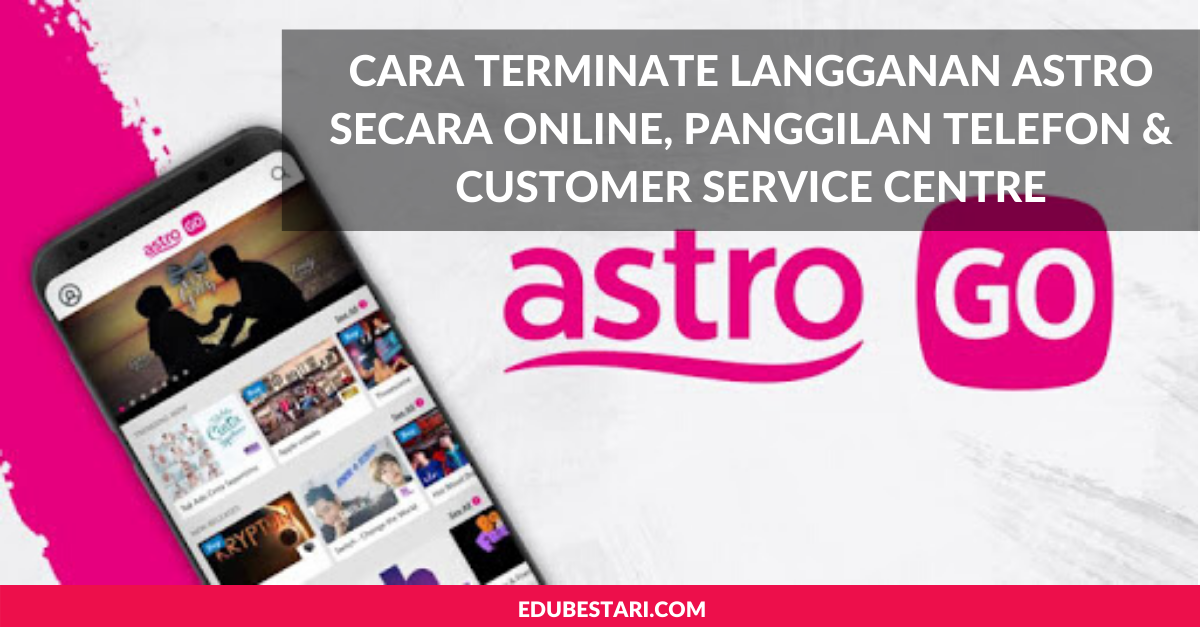 Cara Terminate Langganan Astro Secara Online, Panggilan Telefon & Customer Service Centre