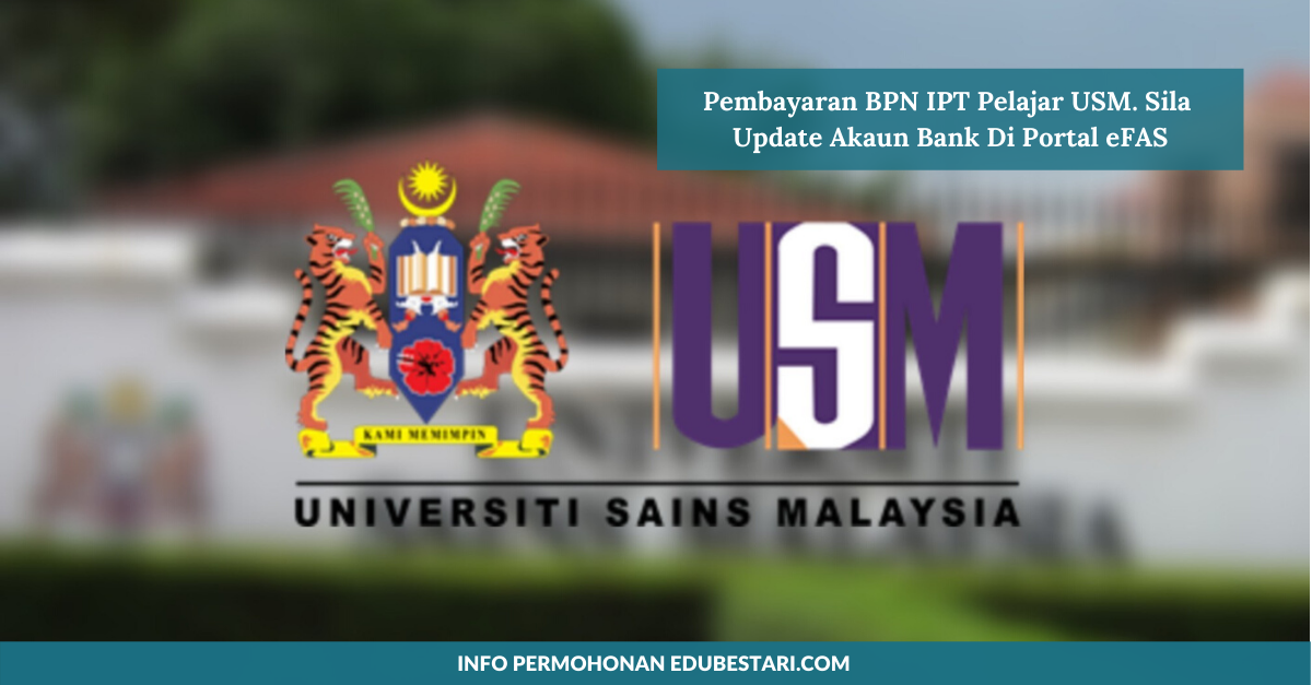 Update Akaun Bank Di Portal eFAS