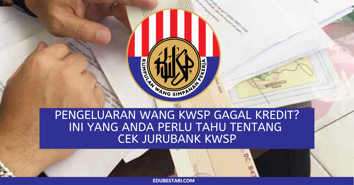 Cek jurubank KWSP adalah satu kaedah bayaran kepada penerima yang akan digunakan sekiranya kaedah pengkreditan terus ke akaun penerima atau pemohon gagal dikreditkan atas sebab-sebab tertentu. Terdapat juga beberapa kaedah lain yang biasa  digunakan dalam pemindahan atau pengeluaran wang daripada KWSP kepada penerima atau pemohon selain cek jurubank. Cek jurubank ini hanya digunakan jika pemindahan gagal kredit. Ada juga pemohon i-lestari KWSP yang gagal dikreditkan ke akaun dan mendapat status cek jurubank. Baca sini: I-Lestari KWSP Gagal Kreditkan Ke Akaun? Ini Cara Kemaskini Maklumat Yang Perlu Anda Lakukan Ikuti perkongsian di bawah untuk ketahui kenapa kaedah cek jurubank digunakan dan kaedah pemindahan atau pengeluaran wang KWSP lain yang biasa digunakan. SEBAB KAEDAH CEK JURUBANK DIGUNAKAN Antara sebab kenapa KWSP mengarankan cek jurubank digunakan kepada penerima atau pemohon adalah: Penerima/pemohon gagal memberi maklumat akaun bank dengan betul Akaun penerima/pemohon tidak aktif Penerima/pemohon memberi maklumat bank pihak ketiga seperti suami, ahli keluarga atau kawan KAEDAH PEMINDAHAN/ PENGELUARAN WANG KWSP YANG BIASA DIGUNAKAN Berikut adalah kaedah yang biasa digunakan oleh KWSP dalam pemindahan atau pengeluaran bank oleh pemohon: 1. Pengkreditan Terus Ke Akaun Pinjaman Perumahan Bagi kaedah ini, semua bayaran pengeluaran akan terus dikreditkan ke akaun pinjaman perumahan ahli atau pasangan dengan syarat: Ahli / pasangan mempunyai akaun pinjaman perumahan dengan bank panel KWSP yang dilantik; DAN Pinjaman ahli/pasangan yang dibuat dengan bank panel KWSP tersebut tidak berstatus NPL; DAN Akaun pinjaman perumahan ahli/pasangan masih aktif; DAN Nombor pengenalan diri ahli/pasangan selaku peminjam adalah sama dengan rekod  bank; DAN Bayaran dibuat dalam matawang Ringgit Malaysia (RM) Sekiranya bayaran tidak berjaya dikreditkan ke dalam akaun bank ahli disebabkan rekod pengenalan diri tidak sah atau sebagainya, bayaran akan diganti dengan Cek Jurubank yang akan dihantar menerusi pos atau secara mel berdaftar. 2. Cek Jurubank Kepada Institusi Pemberi Pinjaman Perumahan Bayaran pengeluaran akan dibuat secara Cek Jurubank di atas nama institusi pemberi pinjaman sekiranya: Institusi pemberi pinjaman ahli / pasangan masih belum menyediakan perkhidmatan keadah bayaran secara pengkreditan terus  ke akaun pinjaman perumahan; ATAU Pinjaman ahli / pasangan yang dibuat dengan bank panel KWSP berstatus NPL Cek Jurubank akan terus dihantar ke alamat institusi pemberi pinjaman yang dinyatakan dalam Penyata Baki Pinjaman Perumahan menerusi post secara mel berdaftar beserta notis bayaran. Manakala satu notis makluman bayaran akan dihantar kepada ahli. 3. Cek Jurubank Kepada Pemohon Pengeluaran i-Lestari KWSP Dalam kes pengeluaran i-Lestari, ada juga pemohon yang mendapat status "gagal kredit" atau "cek jurubank". Dalam kes ini, semua bayaran pengeluaran akan dibuat secara Cek Jurubank di atas nama ahli yang memohon pengeluaran i-Lestari. Status cek jurubank berlaku sekiranya: Pemohon memberi maklumat bank pihak ketiga Akaun pemohon tidak aktif Cek jurubank akan dihantar terus ke pemohon dalam masa 14 hari. Pemohon akan menerima cek jurubank menerusi pos secara mel berdaftar beserta notis bayaran. PERINGATAN PENTING BUAT AHLI KWSP Penting untuk ahli KWSP ketahui beberapa perkara ini: KWSP tidak mengeluarkan sebarang resit atas bayaran pengeluaran yang dibuat kepada pihak ketiga Kegagalan Mengembalikan Amaun Yang Tidak Digunakan Bagi Maksud Pengeluaran Sekiranya permohon tidak menggunakan bayaran pengeluaran bagi maksud pengeluaran dibuat, pemohon dianggap telah melakukan kesalahan dan jika disabitkan boleh dipenjara selama suatu tempoh yang tidak melebihi enam bulan atau didenda tidak melebihi RM2,000 atau kedua-duanya sekali [Seksyen 58A, Akta KWSP 1991 (Pindaan) 2008] Membuat Kenyataan Tidak Betul Atau Tidak Benar Atau Mengemukakan Dokumen Palsu Sekiranya pemohon memberi kenyataan yang tidak betul atau tidak benar atau mengemukakan dokumen palsu, pemohon dianggap tellah melakukan kesalahan dan sekiranya disabitkan pemohon boleh dipenjara.