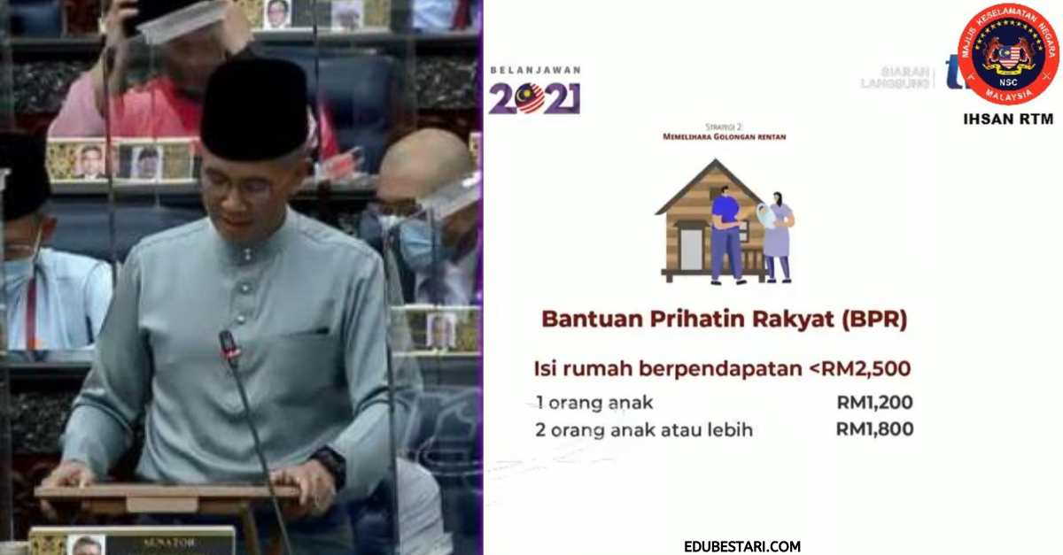BSH Diganti Dengan BPR, Isi Rumah Bakal Terima Bantuan Sehingga RM1800 Manakala Bujang RM350