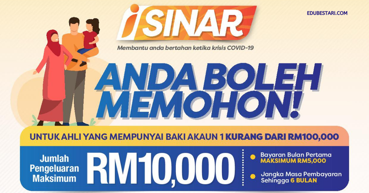 Permohonan i-Sinar KWSP: Cara Mohon, Kriteria & Pendaftaran Lengkap