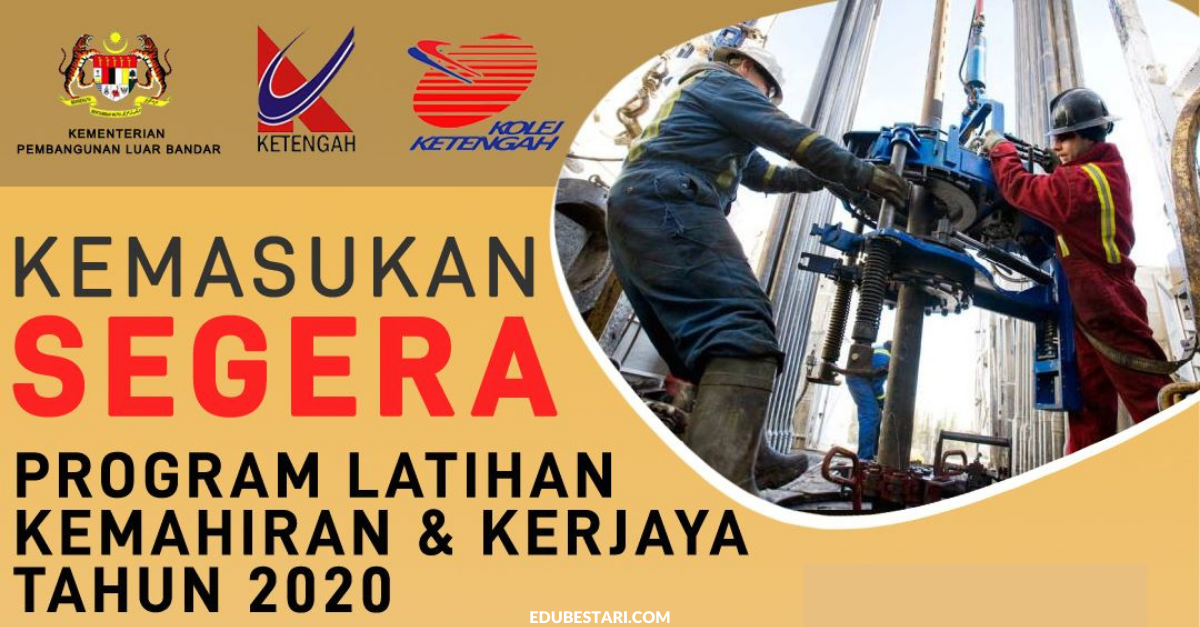 Tawaran Program Latihan Kemahiran & Kerjaya 2020 Buat Lepasan SPM. Mohon Sekarang