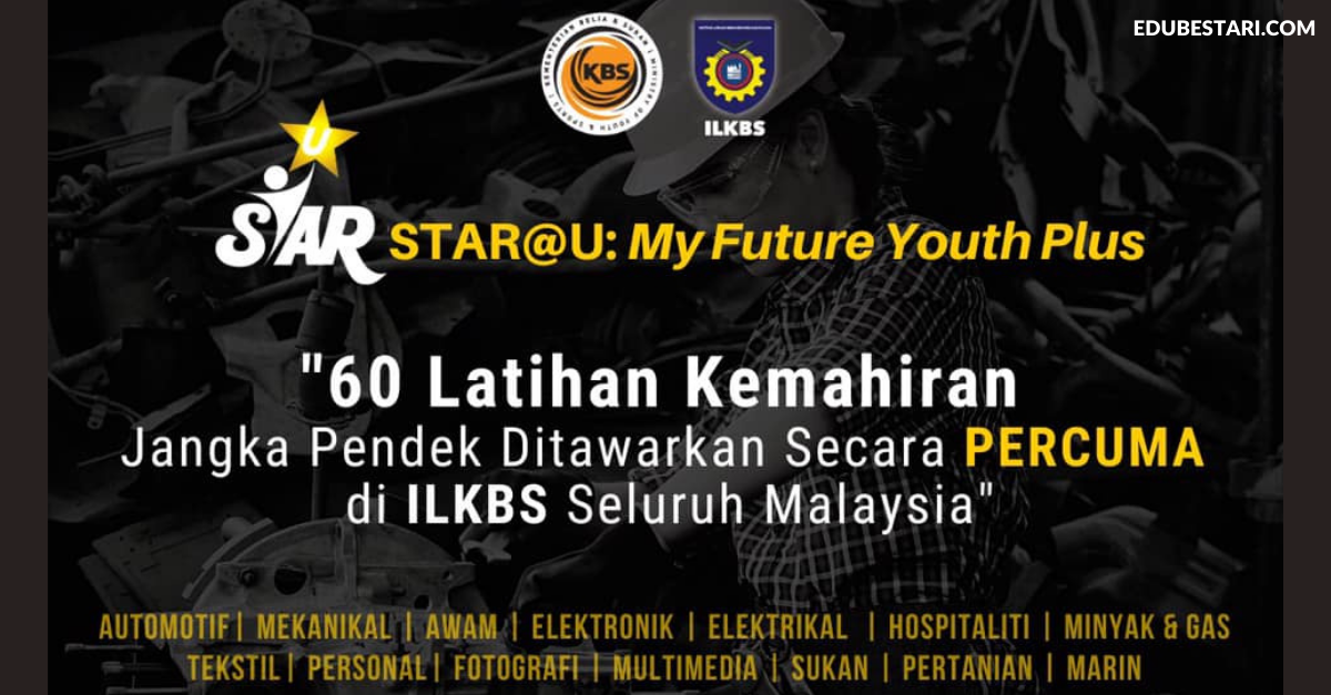 Star@U: 60 Latihan Kemahiran Percuma Di ILBS Seluruh Malaysia. Daftar Sekarang