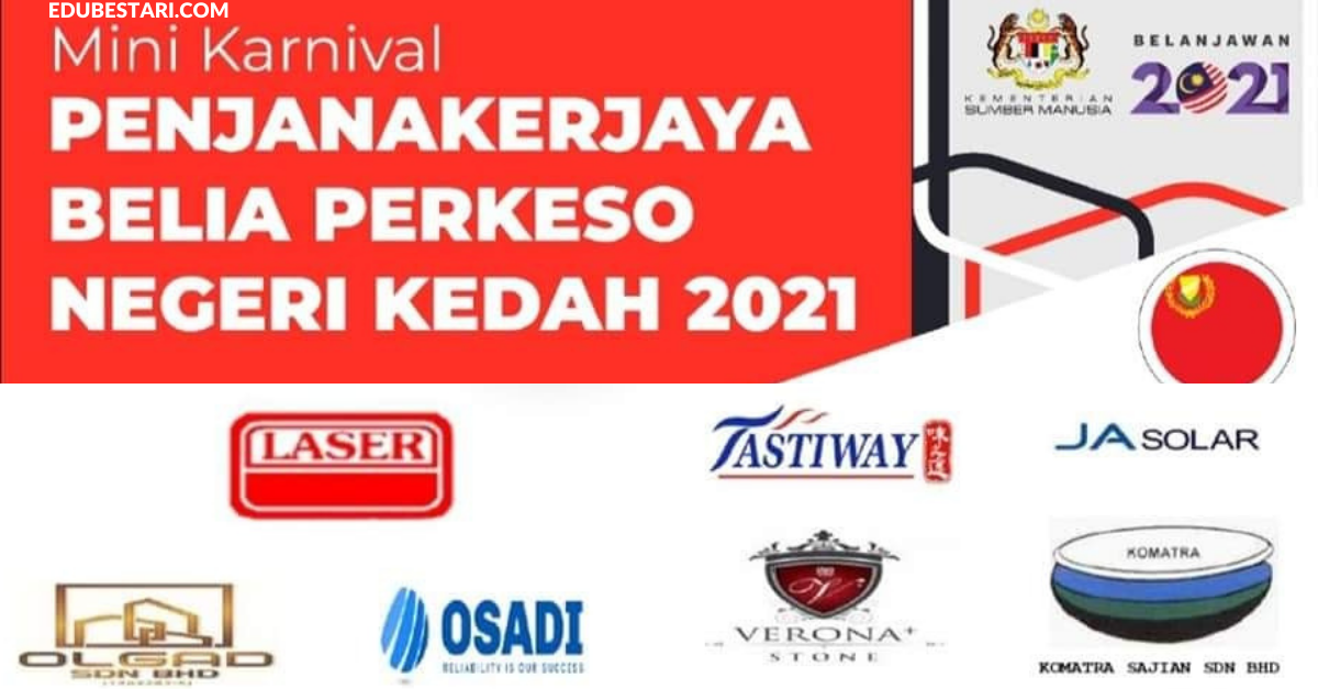 Mini Karnival Penjanakerjaya Belia 2021 PERKESO Kedah. Daftar Sekarang