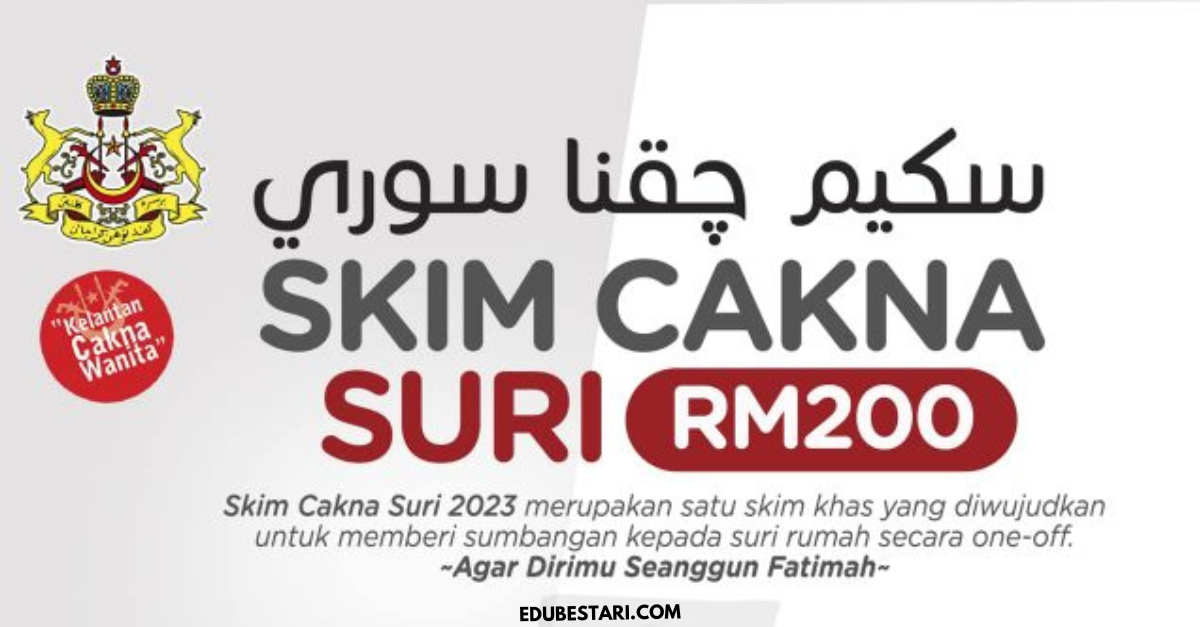 Suri Rumah Boleh Mohon Bantuan Skim Cakna Suri Dan Terima RM200 Secara One Off