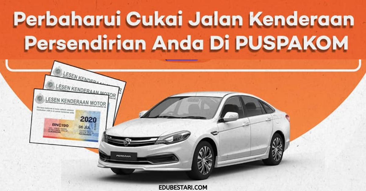 Dah Boleh Renew Roadtax Di PUSPAKOM, Ini Cara Buat Temujanji Online Untuk Urusan Lebih Cepat