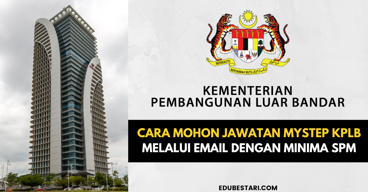 Cara Mohon Jawatan MySTEP Kementerian Pembangunan Luar Bandar Melalui Email Dengan Minima SPM