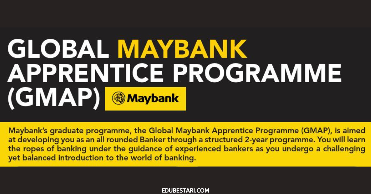 Program Perantis Global Maybank: Tawaran Program Latihan GMAP Buat Graduan Pelbagai Bidang