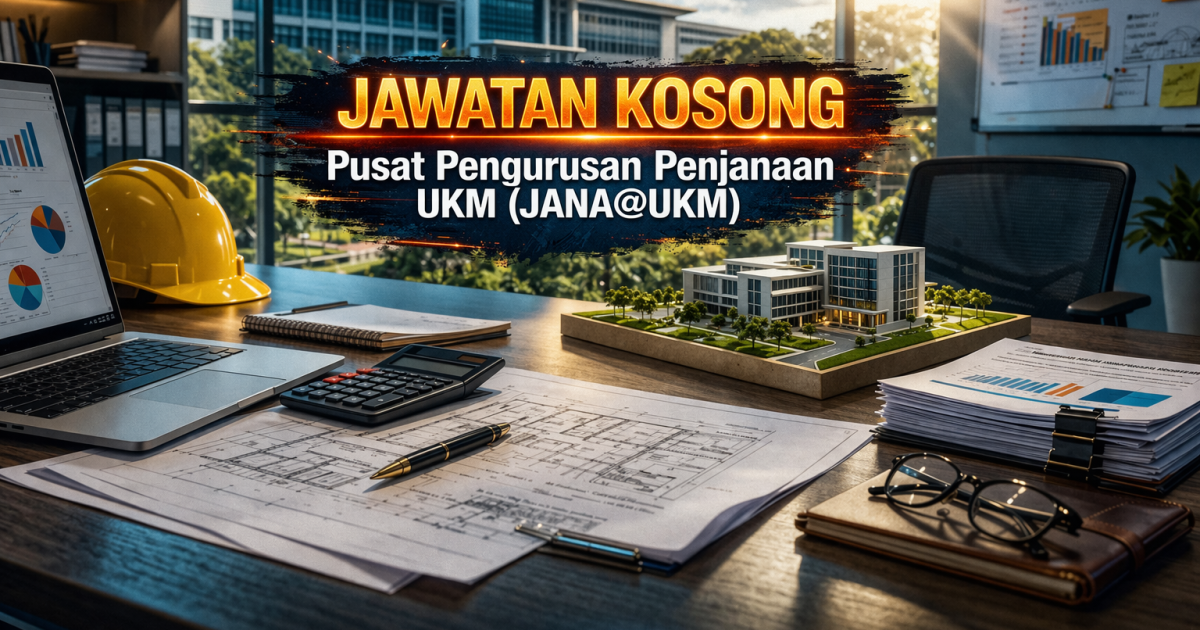 Jawatan Kosong UKM 2026: Pegawai Tadbir N9 (Gaji RM2,250 – RM11,110)