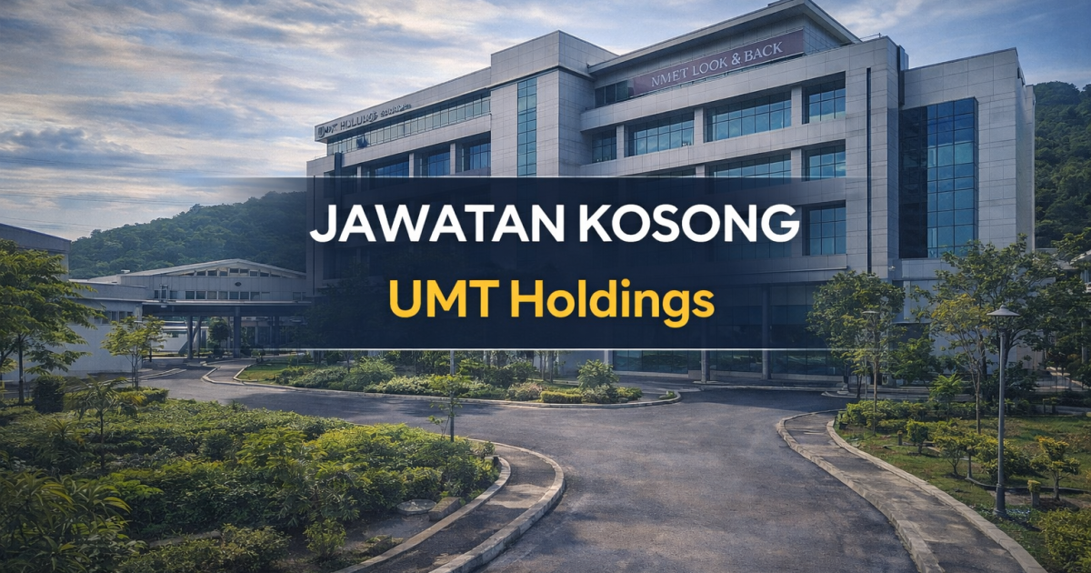Jawatan Kosong Eksekutif Pengurusan Fasiliti UMT Holdings 2026