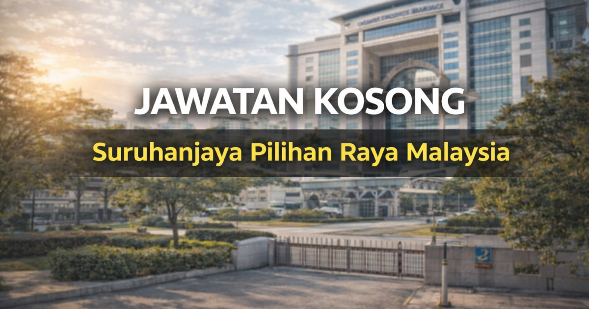 Jawatan Kosong MySTEP Suruhanjaya Pilihan Raya Malaysia (SPR) – Pembantu (Juruteknik Komputer) & Pereka Grafik