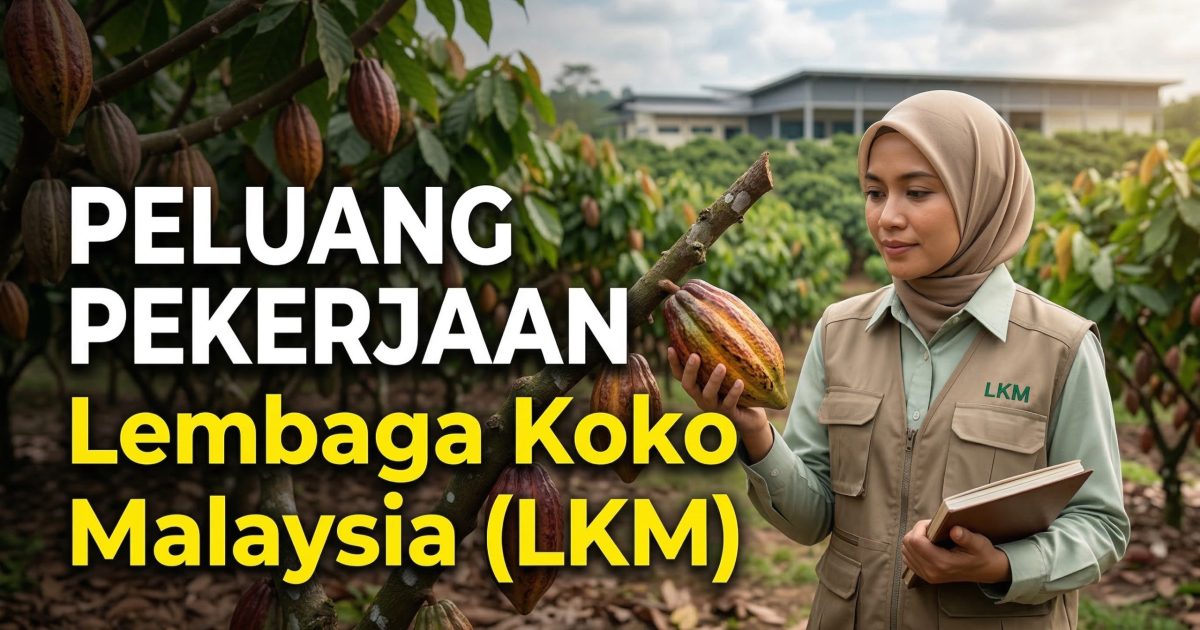 Jawatan Kosong Lembaga Koko Malaysia (LKM) 2026: 12 Jawatan Tetap Dibuka Di Ranau Sabah