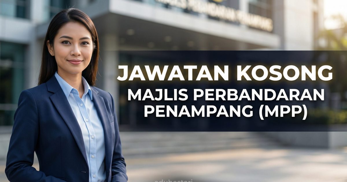 Jawatan Kosong Majlis Perbandaran Penampang 2026 (MPP) – Gaji RM2,418 + Cara Mohon