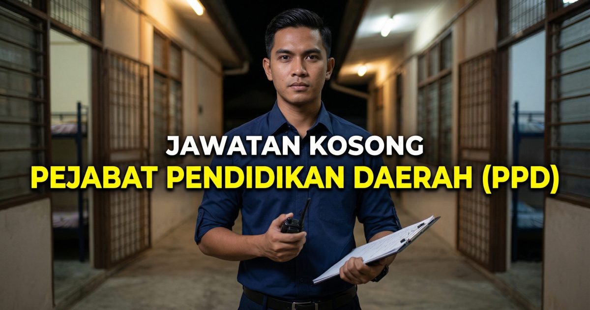 Cara Mohon Jawatan Pembantu Warden Asrama Guna SPM (MySTEP 2026)