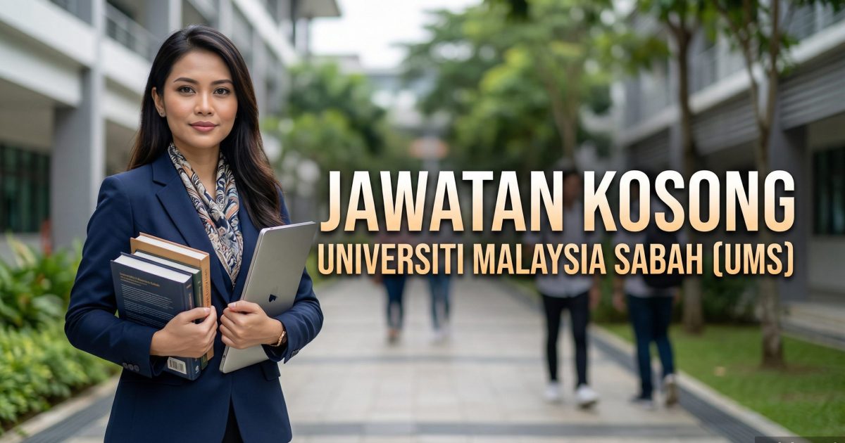 Jawatan Kosong UMS 2026: Pusat Penataran Ilmu dan Bahasa Dibuka (Tarikh Tutup 08 April)