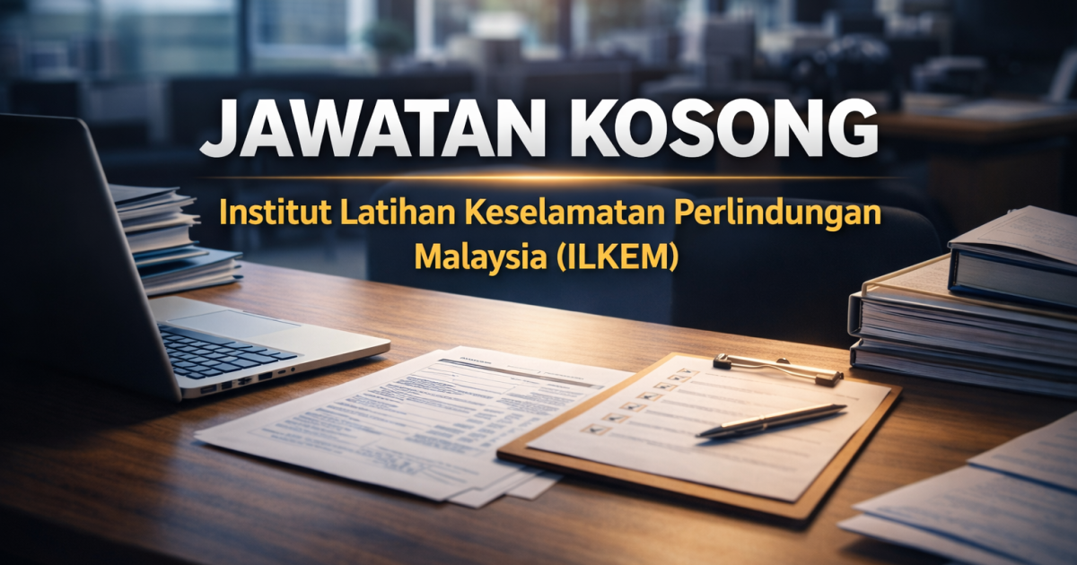 Jawatan Kosong ILKEM 2026: MySTEP N5 Penolong Pegawai Tadbir Dibuka (Gaji RM2,100)