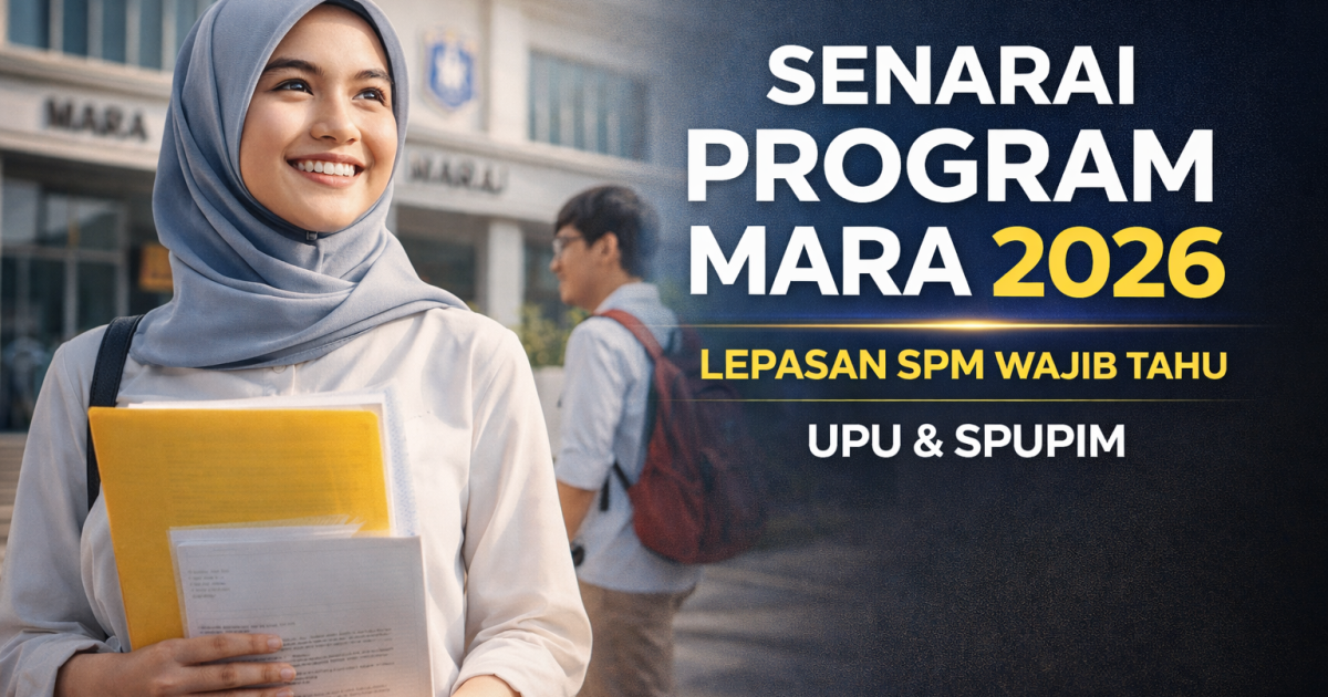 Program Senarai Program Senarai Program Asasi & Diploma Kolej MARA 2026 (UPU & SPUPIM ...