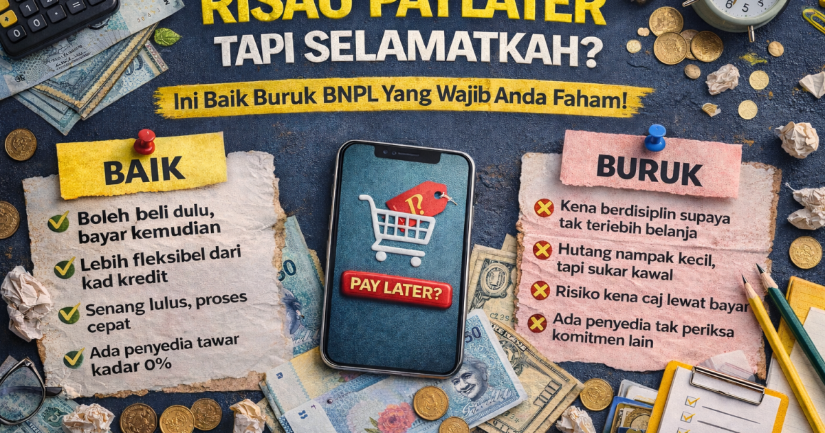 Paylater Nampak Mudah, Tapi Selamatkah? Ini Baik Buruk BNPL Yang Ramai Masih Tak Faham