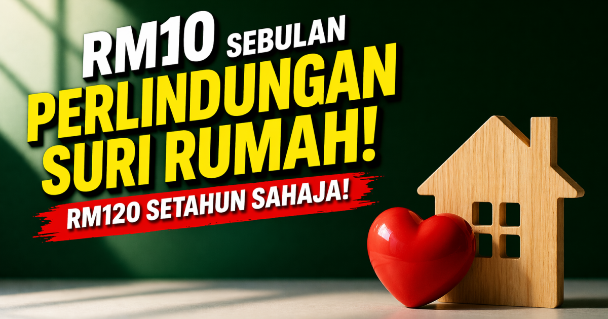 RM10 Sebulan Untuk Suri Rumah – Ini Skim PERKESO Yang Ramai Masih Tak Tahu
