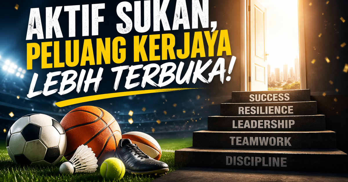 Aktif Sukan Bantu Tingkatkan Peluang Kerjaya: Ini Sebab Majikan Lebih Memilih Anda