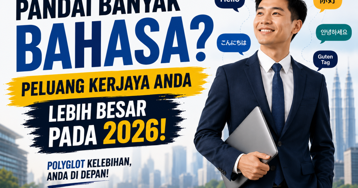 Pandai Banyak Bahasa? Ini Antara Kerjaya Yang Semakin Dicari Pada 2026