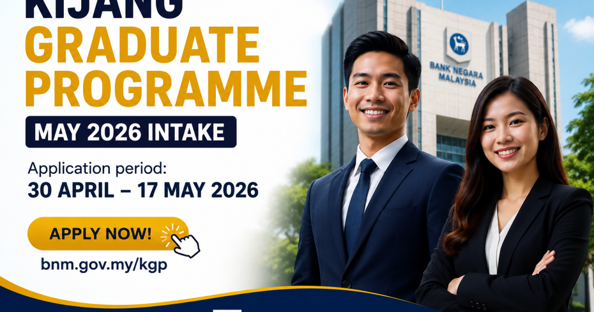 Bank Negara Malaysia Buka Permohonan Kijang Graduate Programme Mei 2026