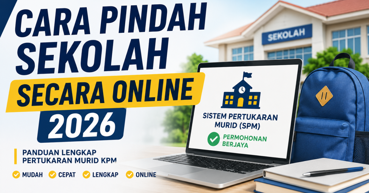 Cara Pindah Sekolah Secara Online 2026: Panduan Lengkap Pertukaran Murid KPM